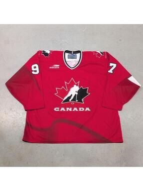 Vintage 1996 Team Canada Hockey Bauer Authentic Jersey XL
